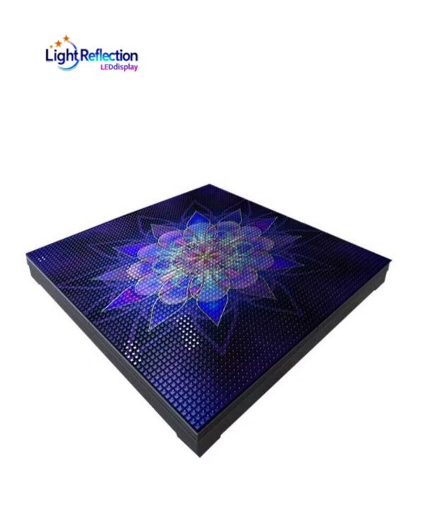 led floor tile screen