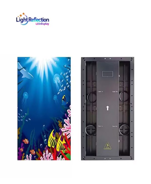 led floor tile screen